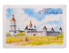 Магнит картон Кремль (Тобольск) (МК/165/001)