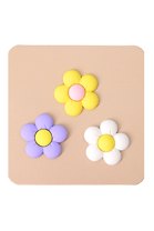 Джибитсы Дутые цветочки (3шт) (ПВХ) (12-18031-202506-GB31)