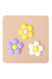 Джибитсы Дутые цветочки (3шт) (ПВХ) (12-18031-202506-GB31)