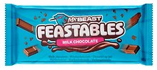 Шоколадная плитка Mr Beast  молочный, 60г