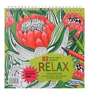 Relax Раскраска для маркеров, карандашей и гелевых ручек. 32 антистресс-проекта