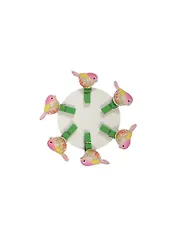 Набор Прищепки Яркие птички (159359) (6шт) (упаковка)