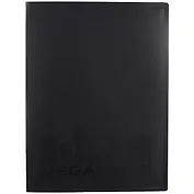 Папка 20ф А4 "MEGAPOLIS" пластик, черный, Erich Krause