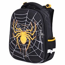 Ранец «Venomous spider», с брелоком, 3D, 2 отделения, 38×29×16 см, Brauberg