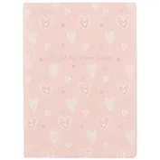 Записная книжка А6+ 56л лин. "НЕМНОГО ВОЛШЕБСТВА" мягк.переплёт, тиснение фольгой, шелкография, два ляссе, инд.уп.