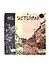 Скетчбук 195*195 48л "Город" черная, зеленая, крафт бумага 120 г/м2, 245 г/м2, 80 г/м2, карт.обл., гребень - 0