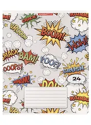 Тетрадь в клетку Academy Style, "Комиксы", 24 листа