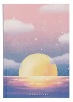 Ежедневник недат. А5 128л "Восход" 7БЦ, ламинация Glitter, тиснение фольгой, офсет