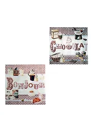 Набор салфеток для декупажа Сладости 3 (НСД2126) (2шт) (упаковка)