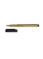 Ручка капиллярная золотая 1,5мм "Pitt Artist Pen Metallic", Faber-Castell