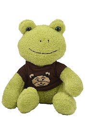 Мягкая игрушка Лягушка в коричневом свитере (25см) (12-202509-BNT-07)