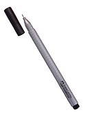 Капиллярная ручка чёрная 0,4 мм, Grip, Faber-Castell - 0