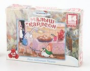 Пазл мини 54А 10761 Малыш и Карлсон (130х180) (4-6 л.) (коробка)