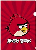 Папка -уголок «Angry birds» А4, в ассортименте - 1