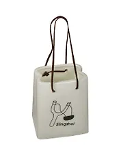 Подставка керамическая в виде пакета Рогатка (003393)