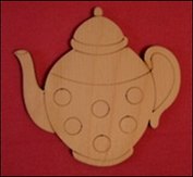 Заготовка для творчества Чайник (ЗДД00025) (упаковка)