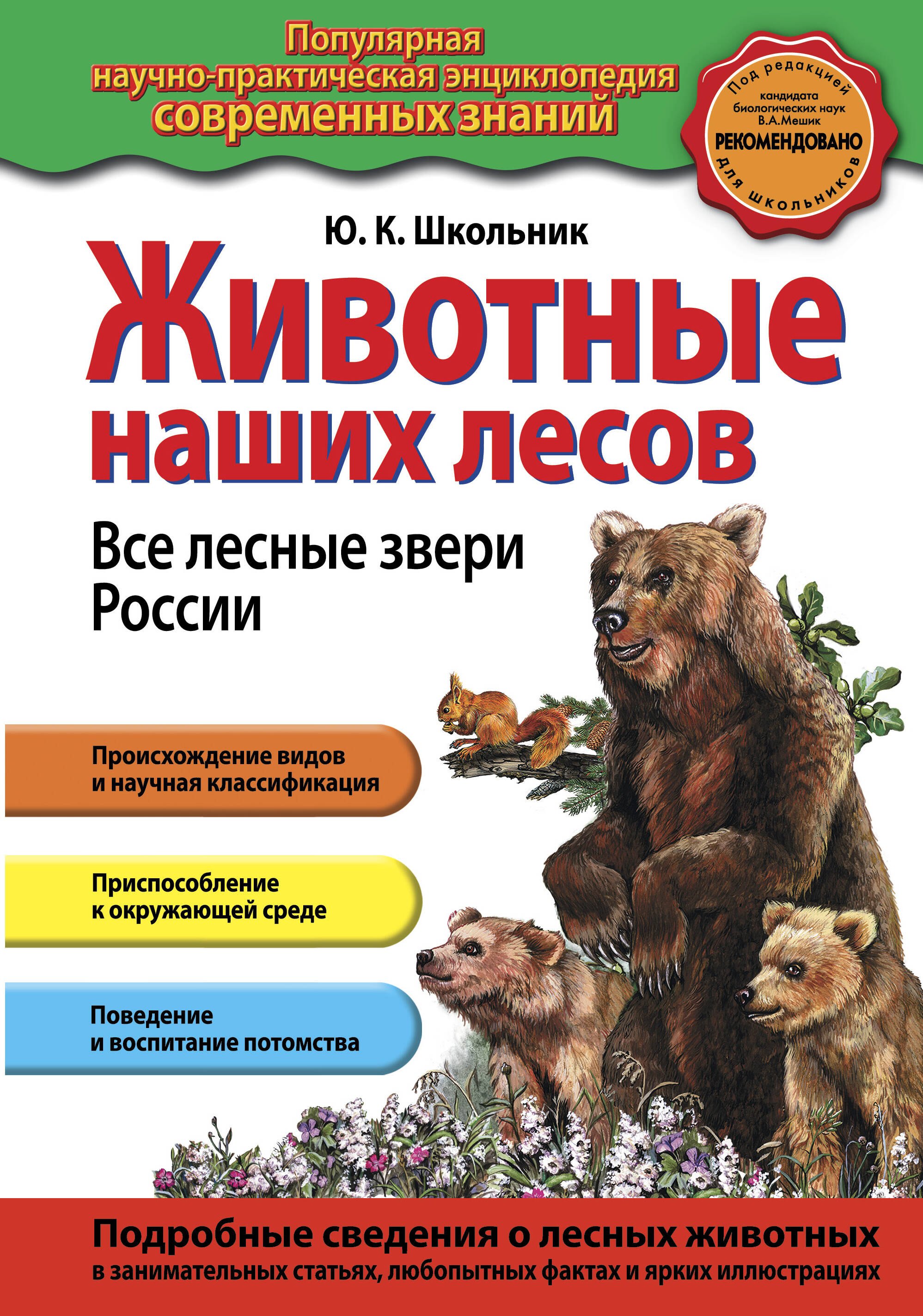 

Животные наших лесов. Все лесные звери России