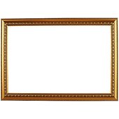 Рама без стекла, пластик, позолоченная, 40x60 см, Двуреченский - 0