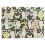 Обложка для студенческого Cool Clever Cats