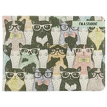 Обложка для студенческого Cool Clever Cats