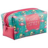 Косметичка на молнии Flamingo style (16х8) (ПВХ бокс)