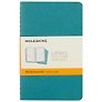 Записная книжка «Cahier Journal Pocket» А6, 32 листа в линейку, голубая, 3 штуки, Moleskine