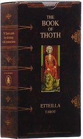 The Book of Thoth Таро Гранд Эттейла 78 карт + инструкция (EX057) (коробка)