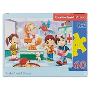 Пазл Castorland MIDI Ветеринар 60эл, 32*23см В-06847