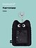 Чехол для карточек (картхолдер) Глазастик (карабин) (плюш) (9х13) - 0