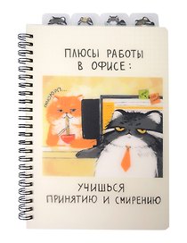 Тетрадь общая «Манул Манулыч», 80 листов в клетку, А5 - Listoff