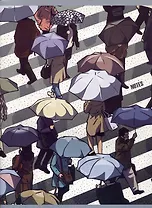 Тетрадь А4 80л кл. "Umbrella" скрепка, мел.картон