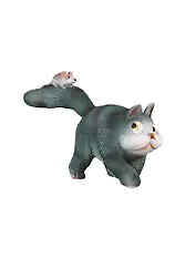 Фигурка Кошка с мышкой (6см) (450-347)