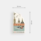 Стикер объемный Петропавловка