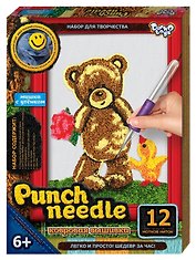 Набор для творчества Punch Needle. Ковровая вышивка «Медвежонок»