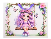 Пакет А3+ 40*50*25 "Фея" дет., бум.мат.ламинат