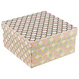Подарочная коробка «Pastel fish-scale» большая