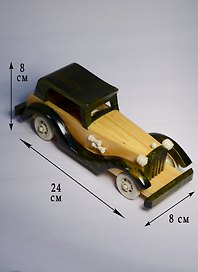 Модель Ретро авто (24х8х8см) (дерево) (7097002/5)