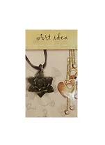 Кулон Шестилистник (QA-1652) (д3см) (1шт) (упаковка)