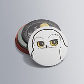 Подставка под напитки Гарри Поттер Букля (картон) (11х11) (CST003) - 1
