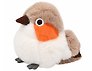 Мягкая игрушка Птичка бело-коричневая (11см) (12-G12-1)