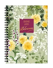 Тетрадь общая «La Fleur. Bloom», 80 листов в клетку, А5 - Listoff