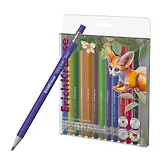 Карандаши цветные 12 цветов "Safari" механические, шестигранные, ErichKrause