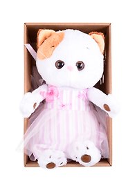Игрушка мягкая Budi Basa, Ли-Ли в платье с бабочками (24 см) (LK24-053)