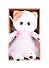 Игрушка мягкая Budi Basa, Ли-Ли в платье с бабочками (24 см) (LK24-053) - 0