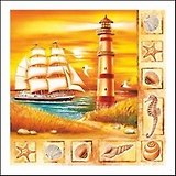 Салфетки Maki бум. сервиров. Маяк (SLОG015501) (33х33) (20шт) (3сл)