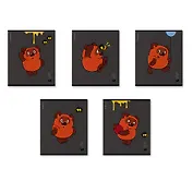 Тетрадь в клетку Erich Krause, "Винни-Пух", 48 листов