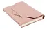Ежедневник недат. А5 160л "Наппа экстра" розовый, кожзам, тв.переплет, обл.поролон, блинтовое тиснение, клапан в петле, офсет, ляссе - 1