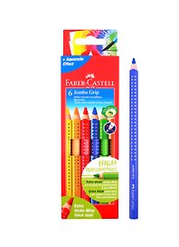 Карандаши цветные «Jumbo Grip», Faber-Castell, 6 цветов
