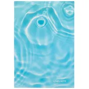 Записная книжка А6+ 64л лин. "Elements. No.1" интегр.перепл., ламинация soft-touch