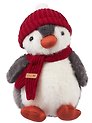 Мягкая игрушка Пингвин в красной шапке и шарфе (25см) (12-81223-202604_04)
